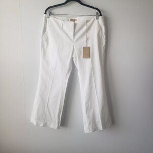 Michael Kors Collection white Crop Pants size 10
